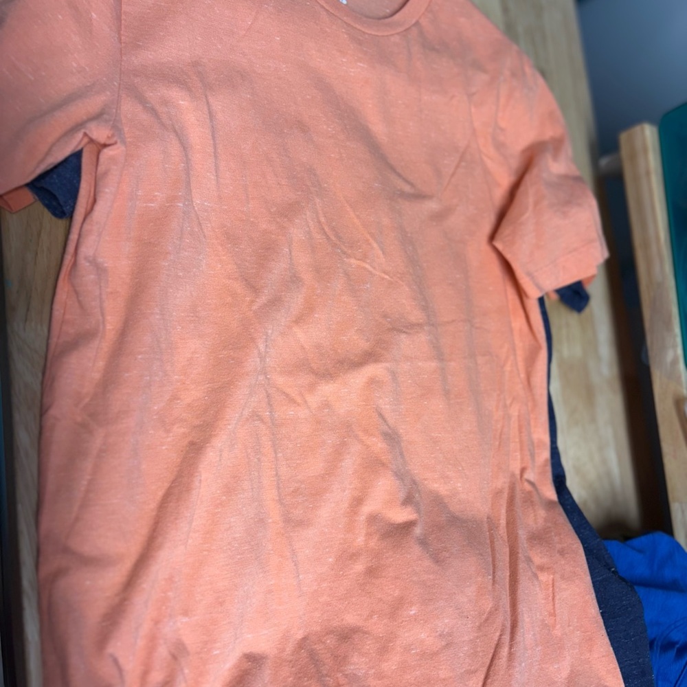 Old Navy Orange and Blue Short Sleeve Tees - Picture 4 of 5